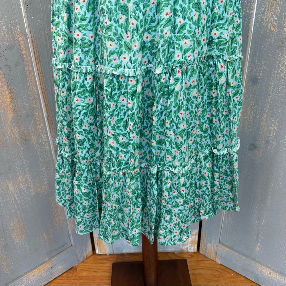 Roller Rabbit Cerro Naoki Dress Light Blue Sz L - Picture 8 of 16
